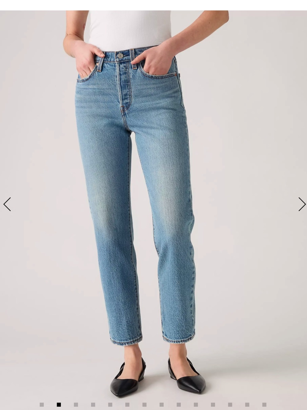 Levi Premium Wedgie Straight Ankle Women's Jeans